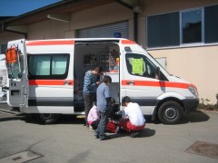 Notfall-KTW des Katastrophenschutzes