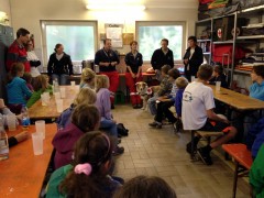 Die DRK-Rettungshunde zu Gast