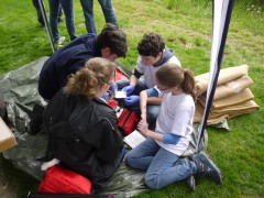 Erste Hilfe und Notfalldarstellung