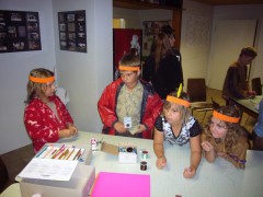 Basteln der Stammesbekleidung